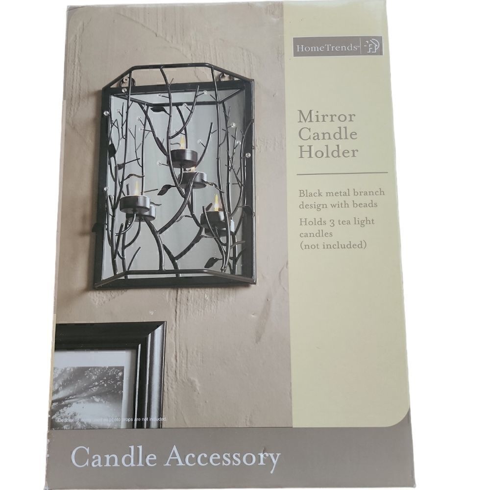 New in Box Candle Wall Decor